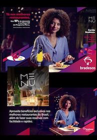 Menu Bradesco
